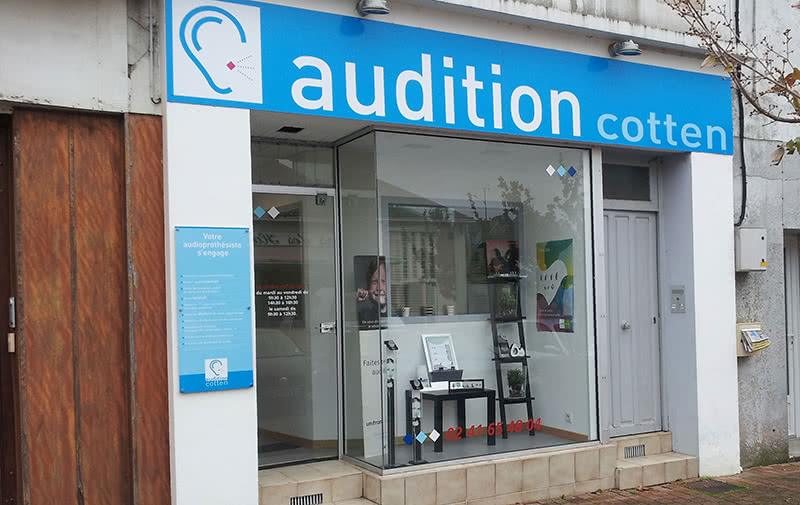 Enseigne Audition Cotten