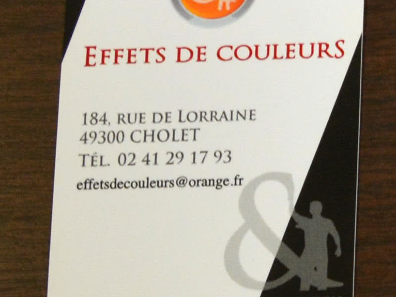 Carte Effets de Couleurs